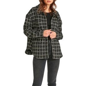 BB Dakota Tweed Shirt Jacket